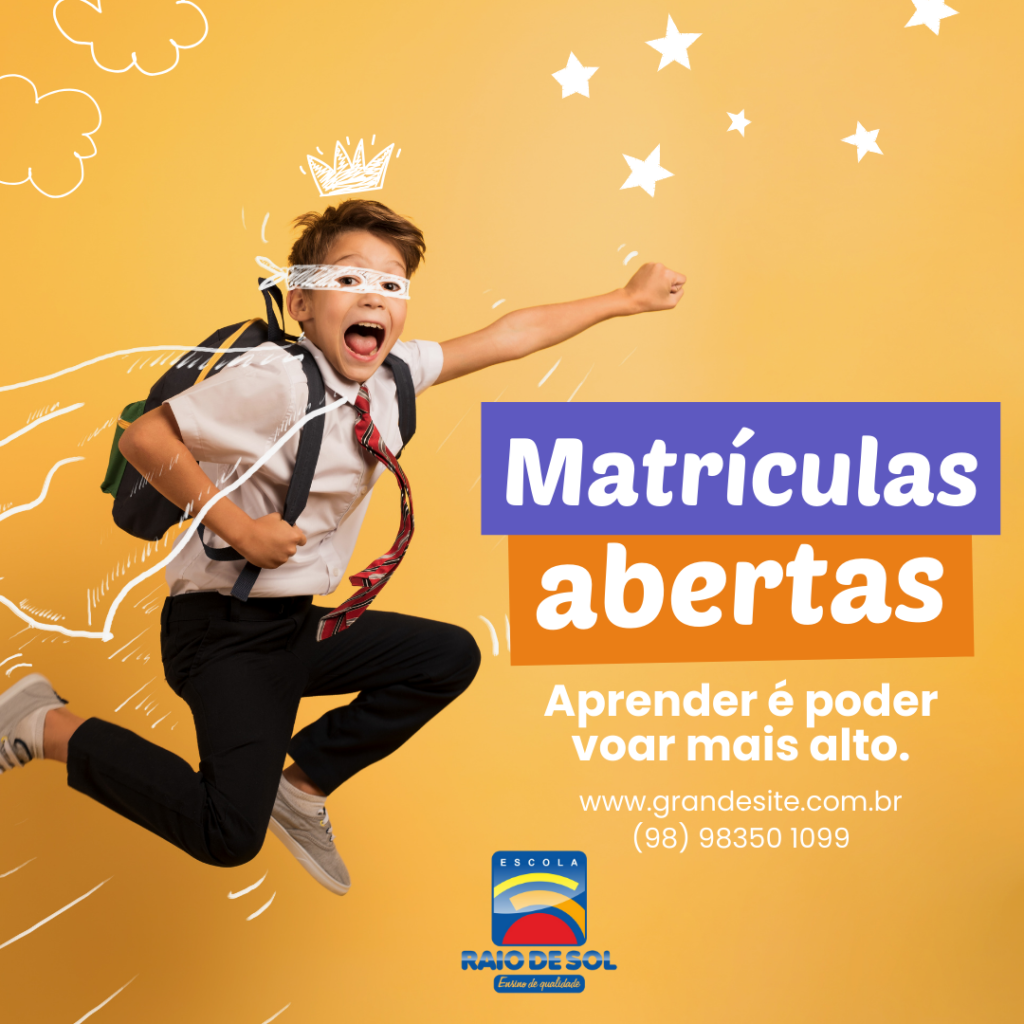 Matrículas Abertas!